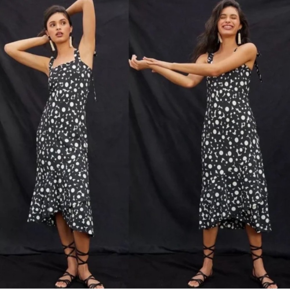 Anthropologie midi dress